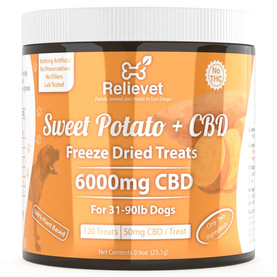 Sweet Potato - Freeze Dried - 120 Count