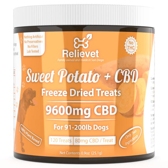 Sweet Potato - Freeze Dried - 120 Count
