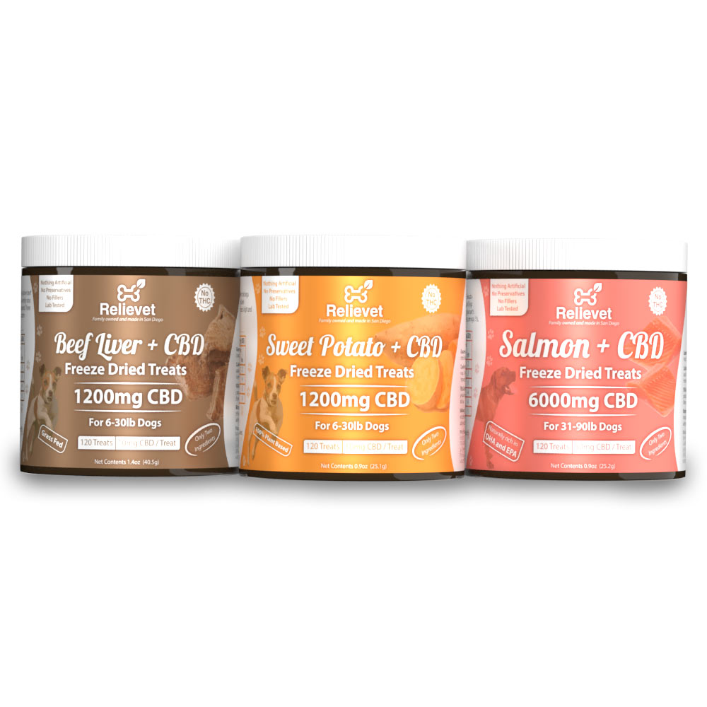 cbd dog treats collection