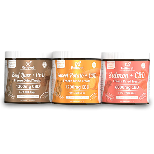 cbd dog treats collection