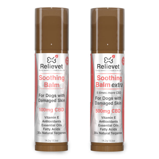 cbd soothing skin balm for dogs collection