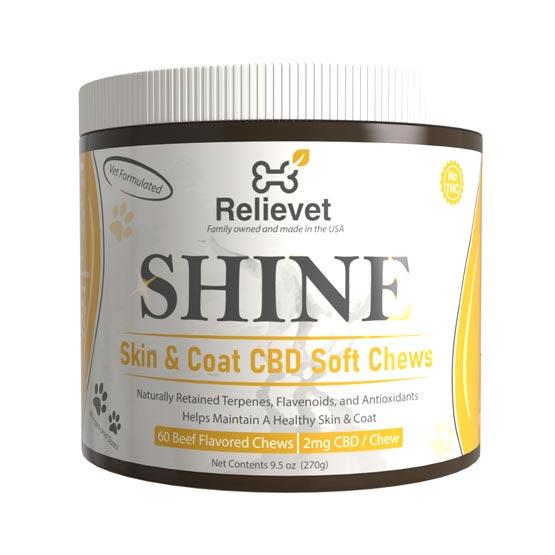 Skin and Coat Chews for Dogs - Shine